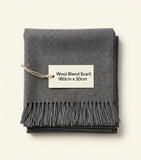 Burberry wool stripe EKD scarf, UK version