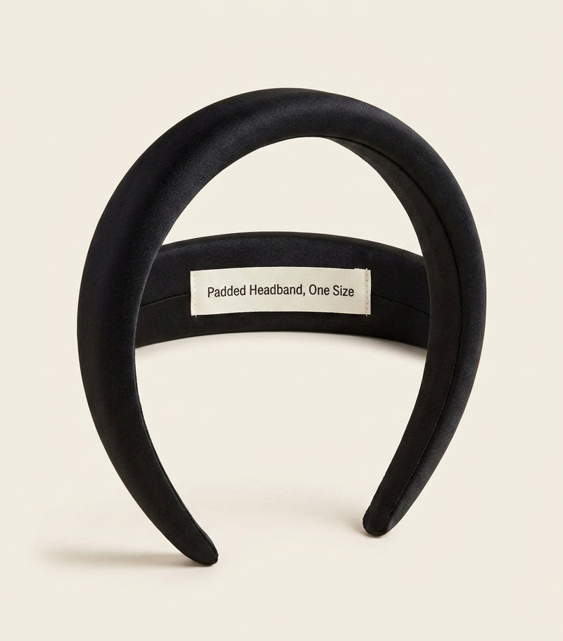 Prada Velvet Logo Headband, UK version