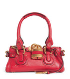 Chloé small leather Paddington top-handle bag, imported from the UK