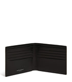 Saint Laurent leather bifold wallet with card slots and monogram - (British brand)