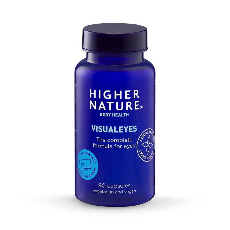Visual Eyes eye support supplement 90 capsules (British brand)