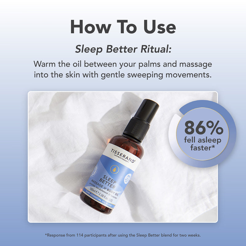 Tisserand Sleep Better Body and Massage Oil 100ml (British brand)