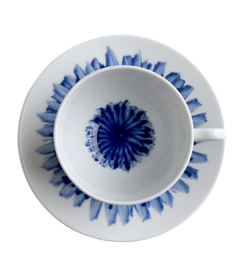 Bernardaud In Bloom tea cup and saucer - British product