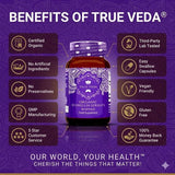 True Veda organic Boswellia supplement 5:1 extract 360 capsules - British product