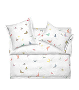 Harrods Schlossberg Jil Flat Sheet Blanc 280x290- Buy online at McGrocer