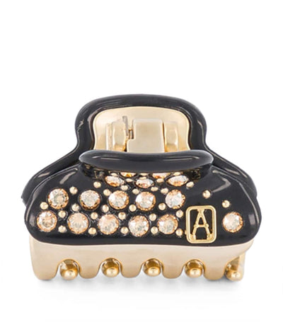 Harrods Alexandre de Paris Gold-Plated Crystal-Embellished Claw Hair Clip- Buy online at McGrocer