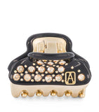 Alexandre de Paris gold-plated crystal claw hair clip, UK version
