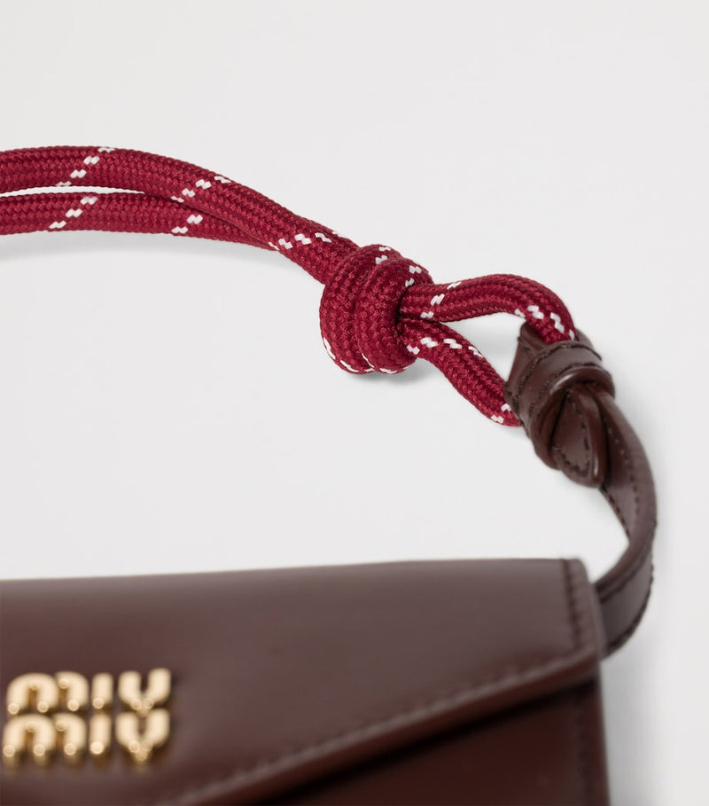 Miu Miu leather chain wallet envelope style, UK version