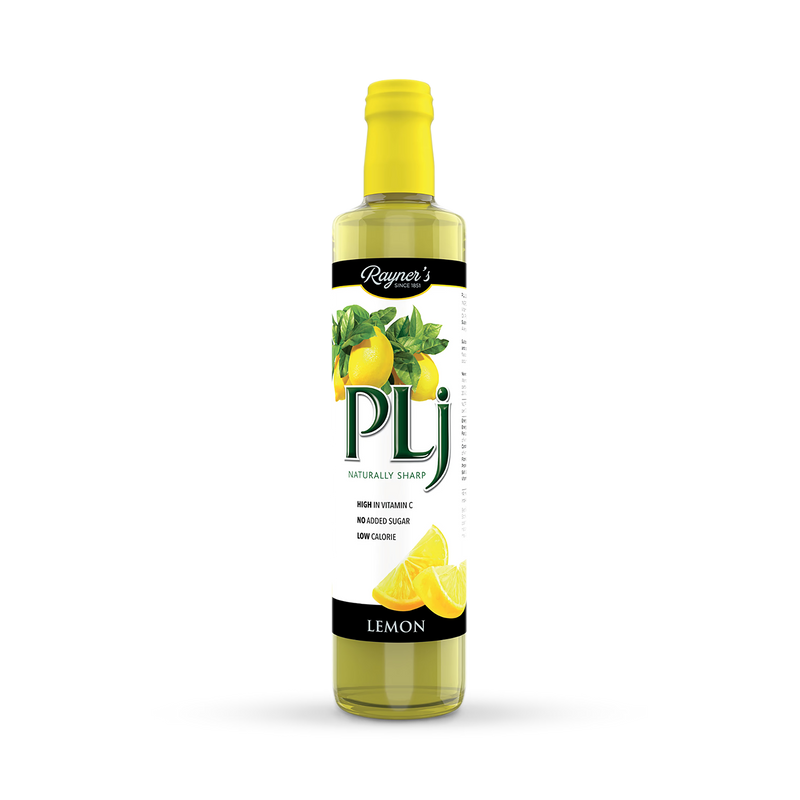 PLJ lemon juice 500ml bottle, imported from the UK.