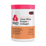 Holland & Barrett PhD Clear Whey Collagen Powder Peach Iced Tea 300 g- Buy online at McGrocer