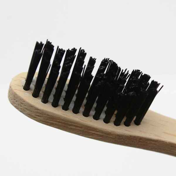 Organically Epic bamboo toothbrush soft bristle (British brand)