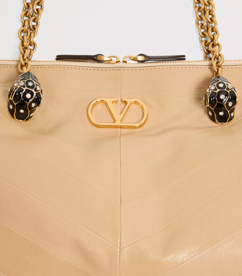 Valentino Garavani medium lambskin Panthea tote - British product