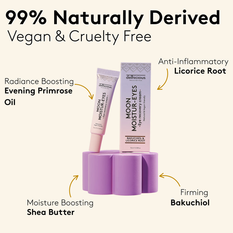 Delhicious eye cream for dark circles (British brand)