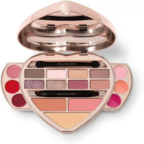 Naj Oleari Il Cuore makeup palette 7 piece, UK version