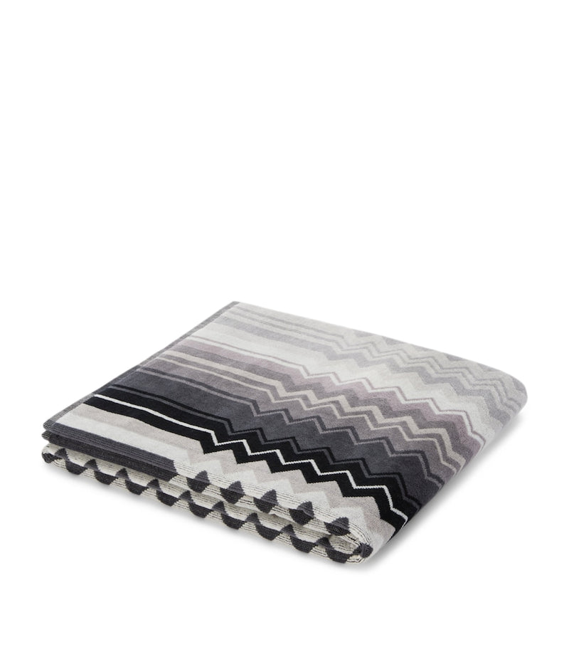 Missoni Home bath sheet Giacomo 100cm x 150cm (British brand)