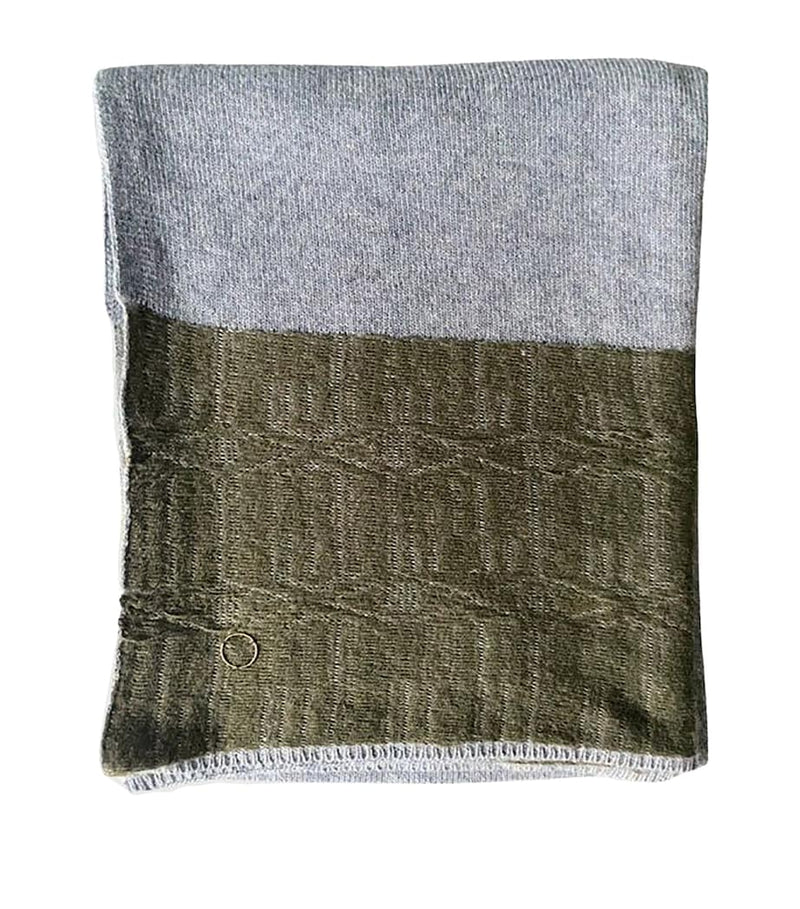 Oyuna Cashmere Andro Throw 180cm x 110cm - British product