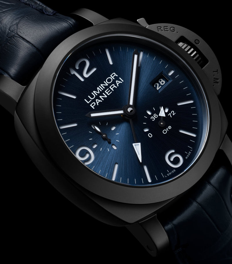 Panerai ceramic Luminor GMT watch 44mm - British product