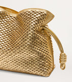 LOEWE medium leather scales Flamenco clutch, imported from the UK