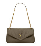 Saint Laurent medium Calypso shoulder bag, imported from the UK