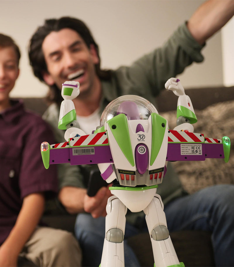 ROBOSEN Buzz Lightyear 30th Anniversary electronic robot toy, imported from the UK