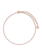 SHAY rose gold diamond tennis choker necklace (British brand)