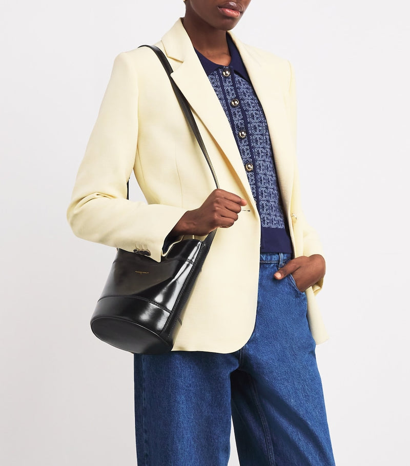 Claudie Pierlot Solveig bag in patent leather, imported from the UK