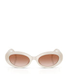 Dolce&Gabbana oval sunglasses in opaline finish, imported from the UK