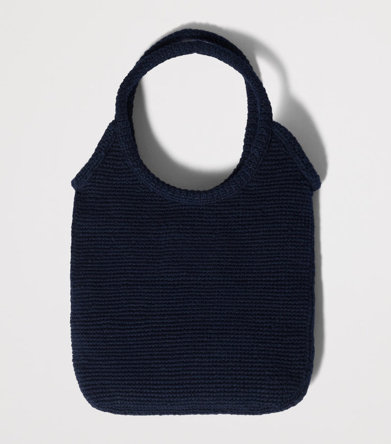 Miu Miu cotton crochet Ivy tote bag, UK version