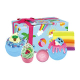 Superdrug Bomb Cosmetics Bath & Body Gift Set Miami Summer 5 Item Set- Buy online at McGrocer