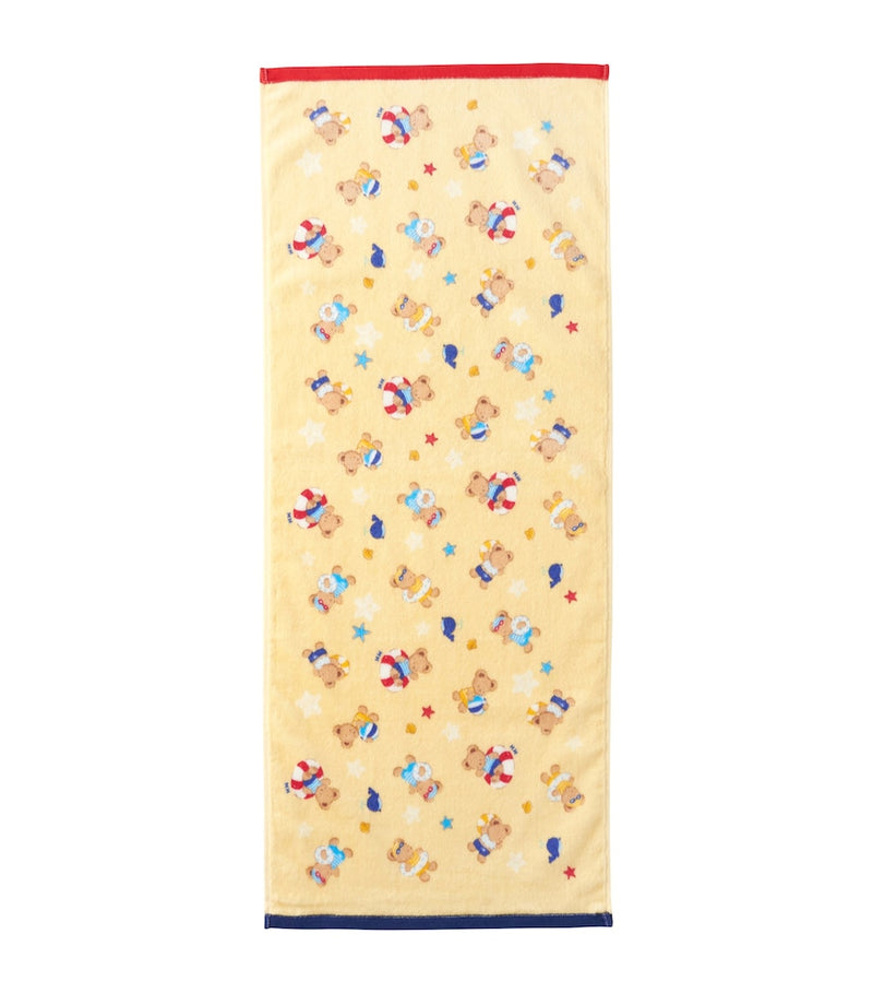 Miki House teddy bear towel 70x35cm (British brand)