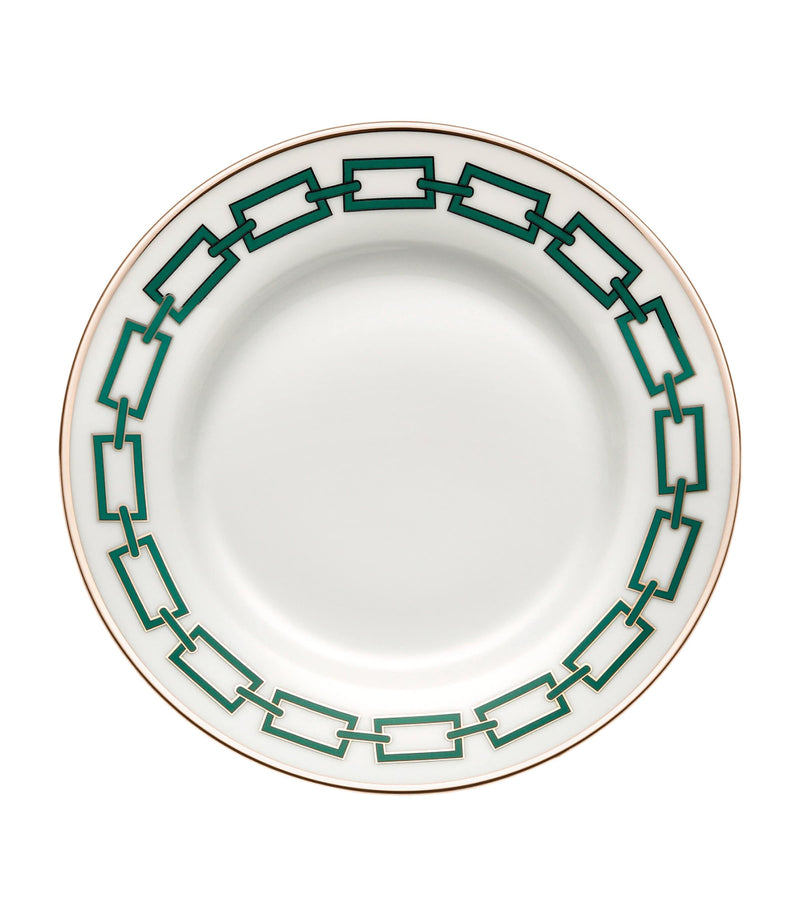 GINORI 1735 Catene Impero flat dinner plate 28cm, UK version