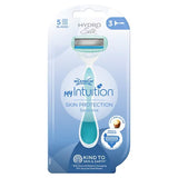 Superdrug My Intuition Hydro Silk Disposable Razor 3 Pack- Buy online at McGrocer