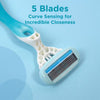 My Intuition Hydro Silk disposable razor 3 pack, imported from the UK