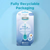 My Intuition Hydro Silk disposable razor 3 pack, imported from the UK