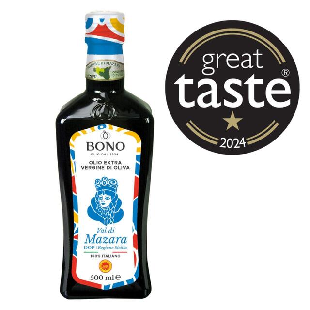 Bono Sicilian PDO Val di Mazara Extra Virgin Olive Oil 500ml - McGrocer