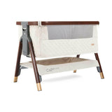 Tutti Bambini CoZee Luxe Bedside Crib - Walnut/Cream GOODS Boots
