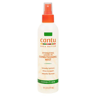 Superdrug Cantu Shea Butter Hydrating Leave-In Conditioning Mist 237ml- Buy online at McGrocer