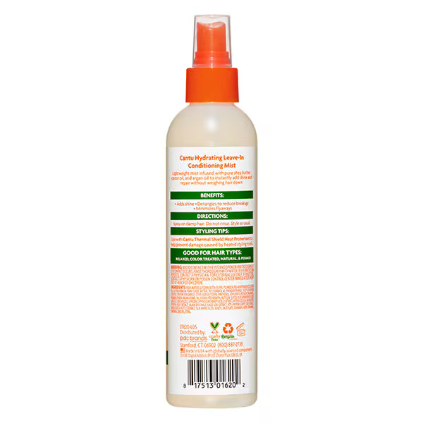Cantu shea butter leave-in conditioning mist 237ml, imported from the UK