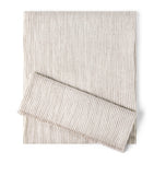 Brunello Cucinelli linen-blend striped scarf 75x220cm, UK version