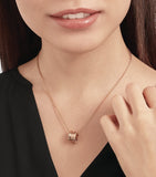 Bvlgari B.zero1 rose gold necklace - British product