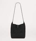Saint Laurent Le 5 à 7 raffia shoulder bag, UK version