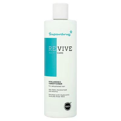 Superdrug Superdrug Revive Hyaluronic Conditioner For Dehydrated Hair 400ml- Buy online at McGrocer