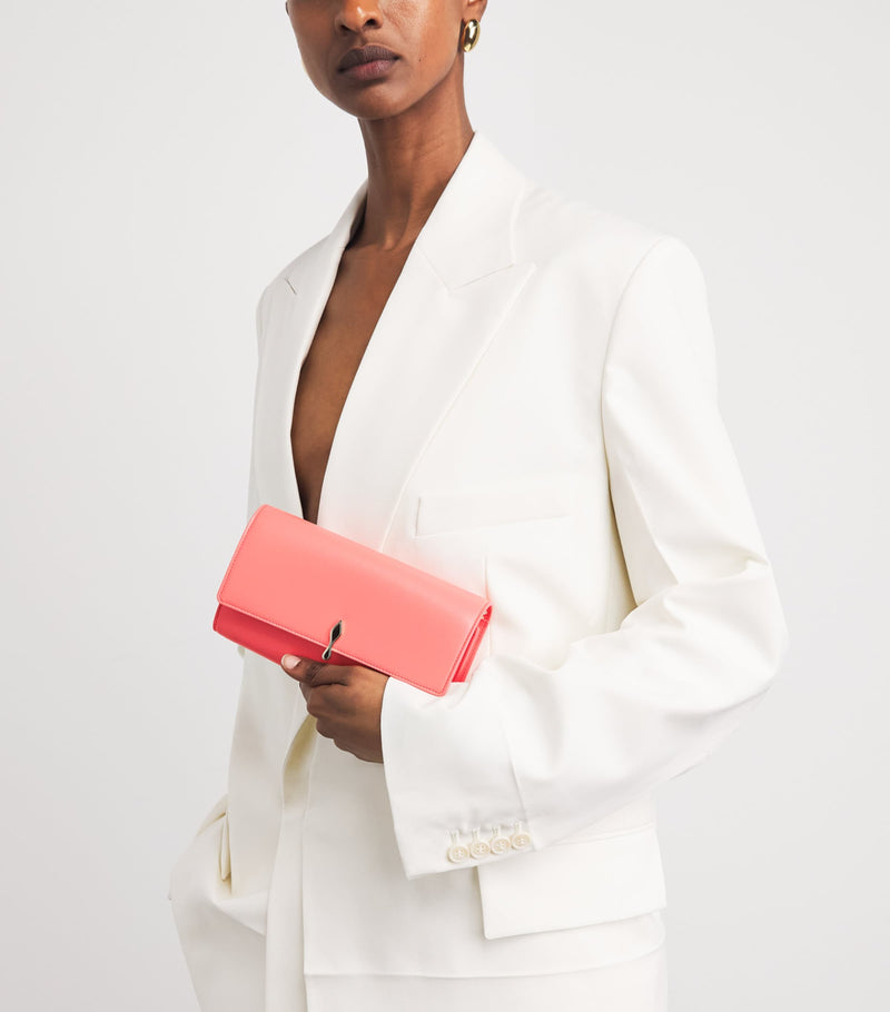 Christian Louboutin Bettina leather chain wallet - British product