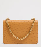 Valentino Garavani Vain shoulder bag ostrich leather - British product