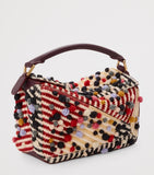 LOEWE x Albers Puzzle top-handle bag with hand-woven cotton (British brand)
