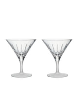 Harrods Waterford Lismore Arcus Crystal Martini Glasses Set of 2 (220ml)- Buy online at McGrocer