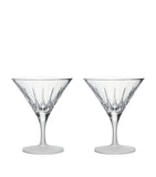 Waterford Lismore Arcus martini glasses set of 2 220ml (British brand)