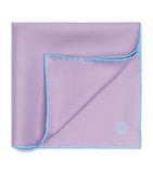 Dunhill mulberry silk pocket square 30cm (British brand)