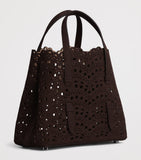 Alaïa Le Mina suede tote bag - British product