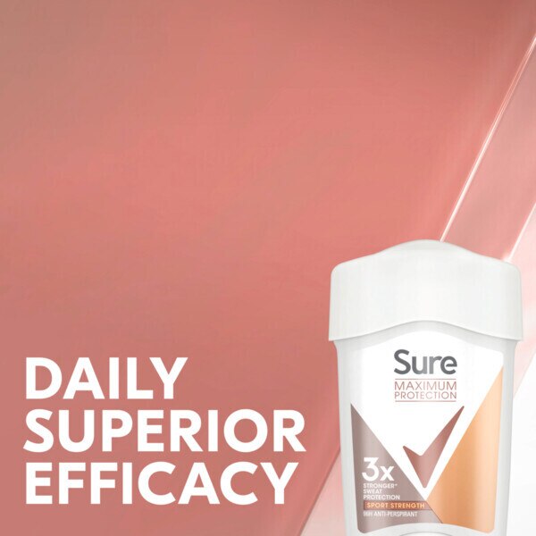 Sure Antiperspirant Deo Stick Max Pro Sport Strength 150ml. GOODS Superdrug